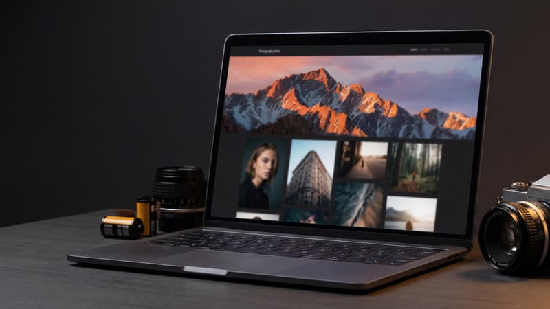 Photography Portfolio - Web Development Case Study by Web Provider Pro